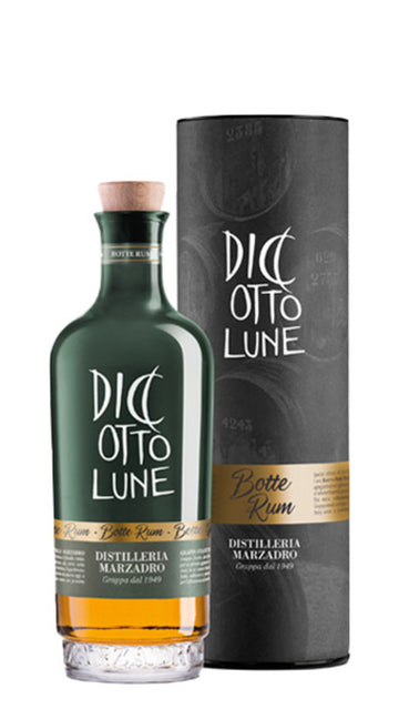 DESCRIZIONE DELLA GRAPPA 'LE DICIOTTO LUNE RUM' MARZADRO - 50CL