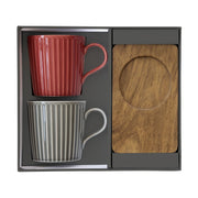 Set 2 mug in porcellana TAKE A BREAK -EASY LIFE