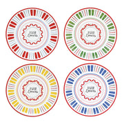Set 4 piatti pizza PASTA & PIZZA LOVERS -EASY LIFE
