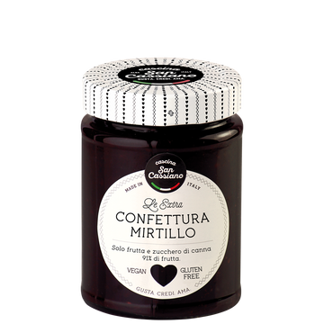 MIRTILLO - CONFETTURA CASCINA SAN CASSIANO gr 340