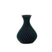 Vaso Spirale Verde Glitter - Melaverde