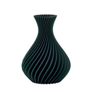 Vaso Spirale Verde Glitter - Melaverde