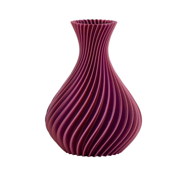 Vaso Spirale Viola Bicolor - Melaverde