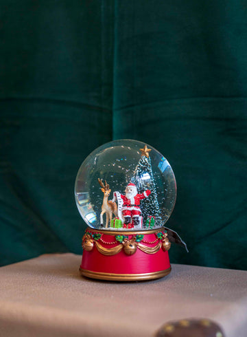 Carillon Babbo Natale e Renna