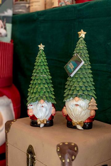 Babbo natale con albero