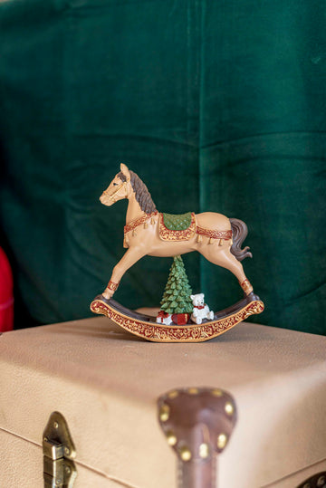 Cavalluccio a dondolo vintage