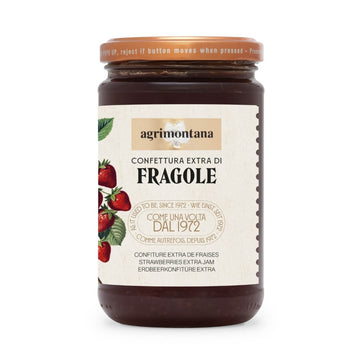 Agrimontana marmellata extra fragole gr 3,50